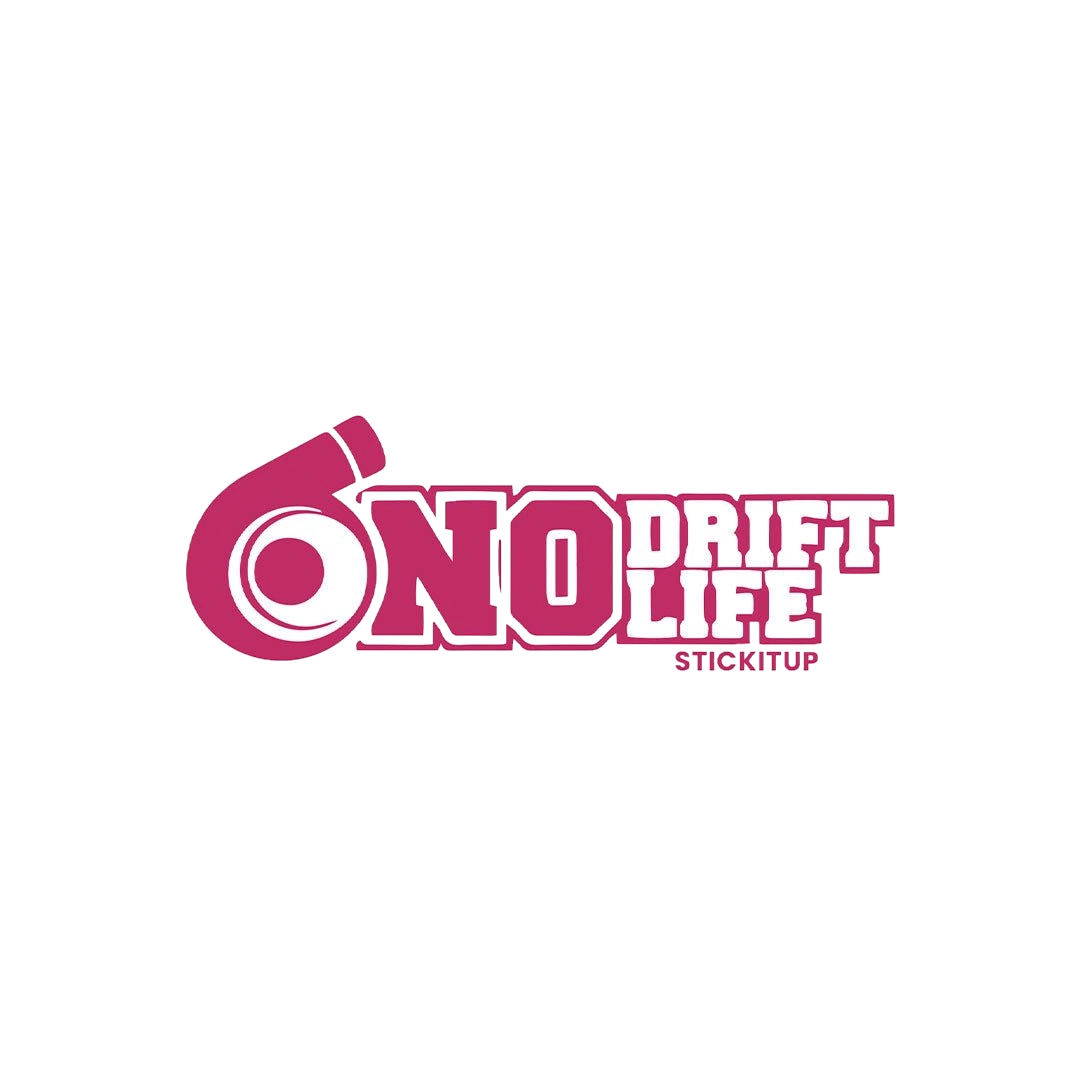 NO DRIFT NO LIFE Sticker